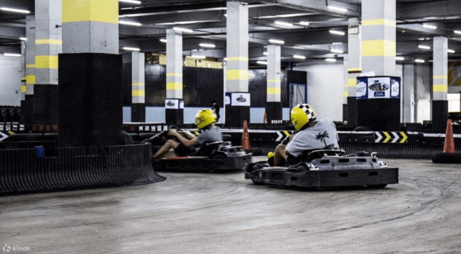 Go Go-Kart Racing at Night