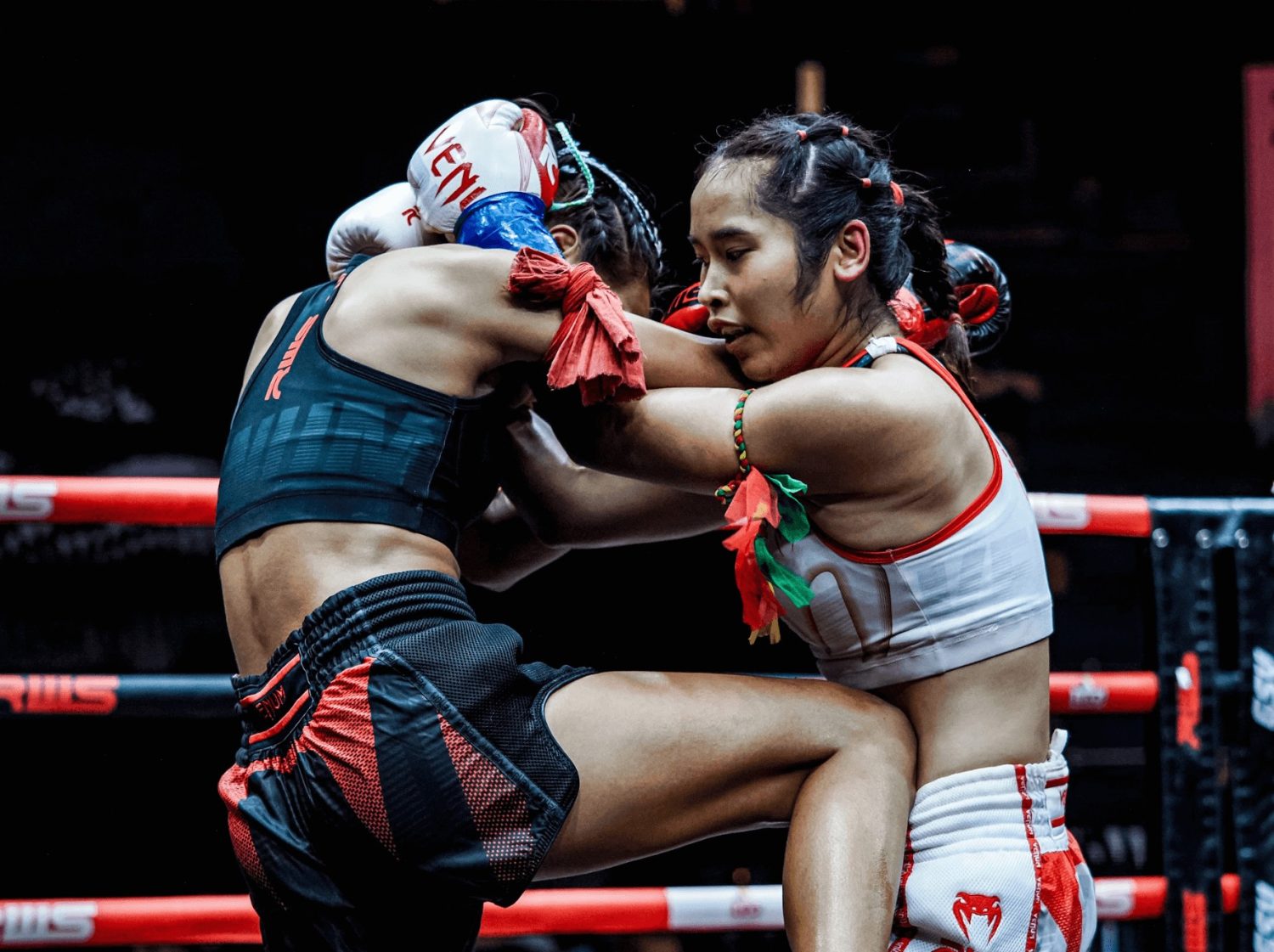 Muay Thai clinch techniques