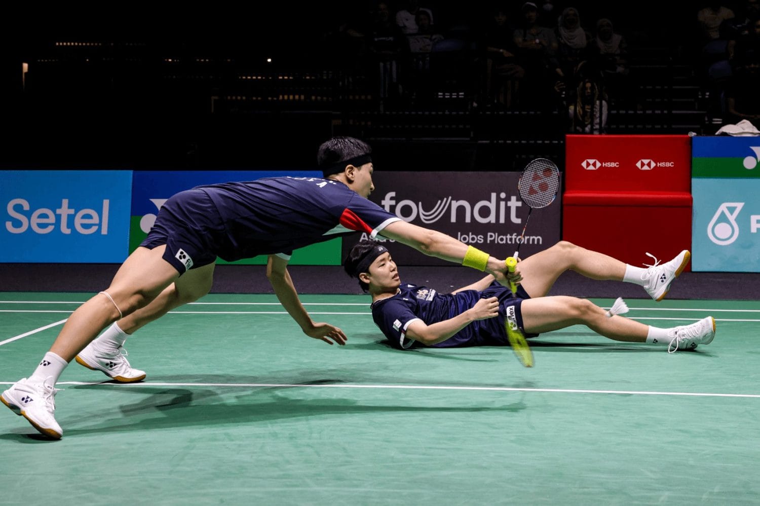 Thailand Open badminton match