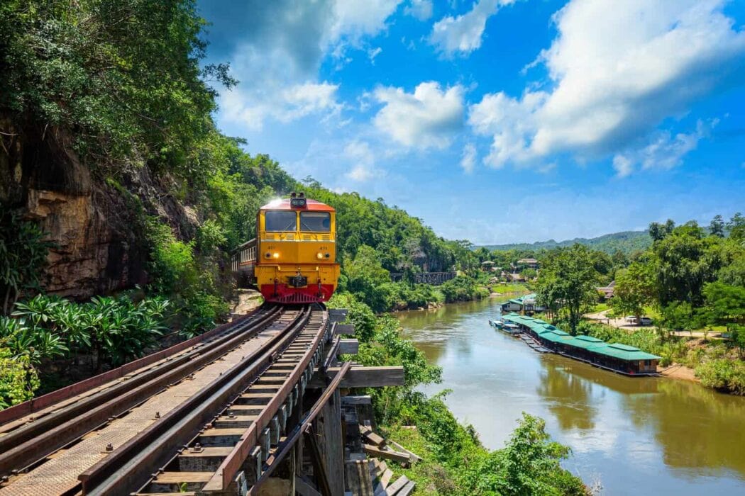 Explore the Death Railway in Kanchanaburi for a Bangkok day trip